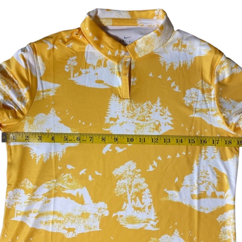 Nike Ladies Dry-FIT UV French Printed Polo NWT  (M) - Picture 7 of 11